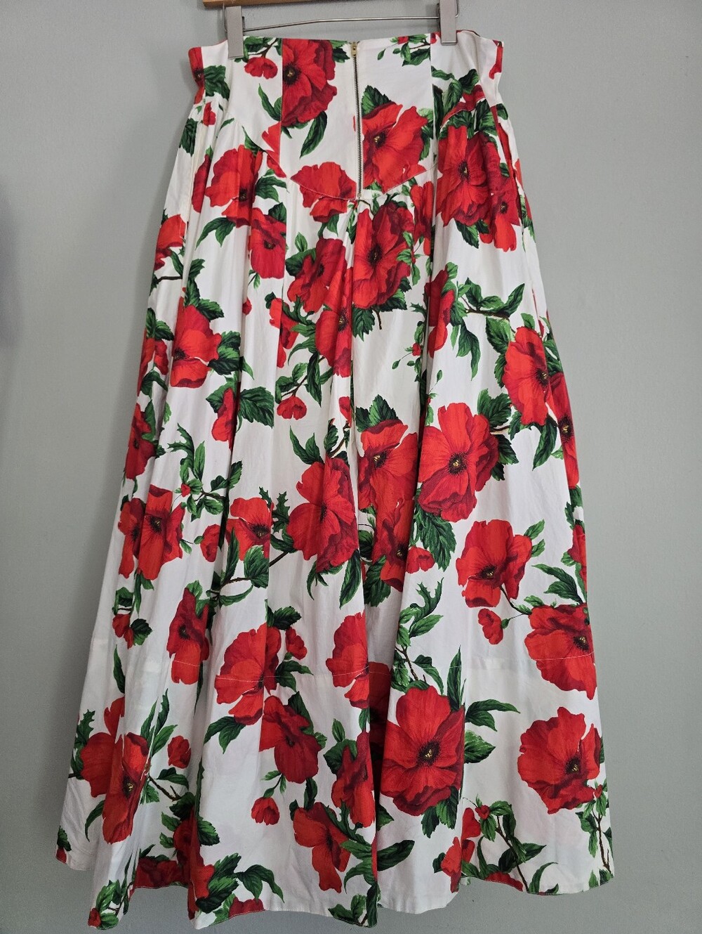 Anthropologie Drop-waist A-line Maxi Skirt, Size 14 - Picture 3 of 12